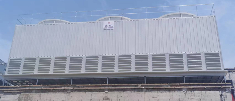葉縣三臺方形逆流式并聯式冷卻塔500T