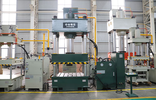 315噸四柱液壓機的行業應用案例分享