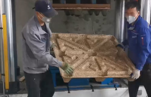 木屑托盤生產(chǎn)設(shè)備-1600噸四柱液壓機(jī)